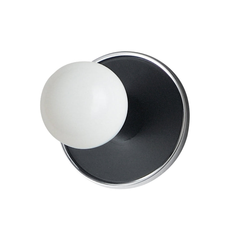 Hollywood 1 Light Wall Sconce in Polished Chrome