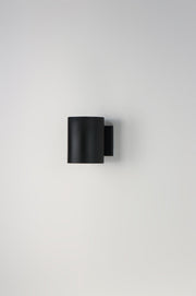 Outpost 1 Light 7.25" Tall Outdoor Wall Sconce in Black