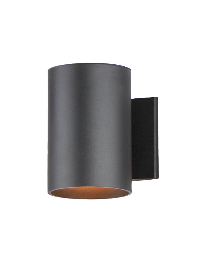 Outpost 1 Light 7.25" Tall Outdoor Wall Sconce in Bronze