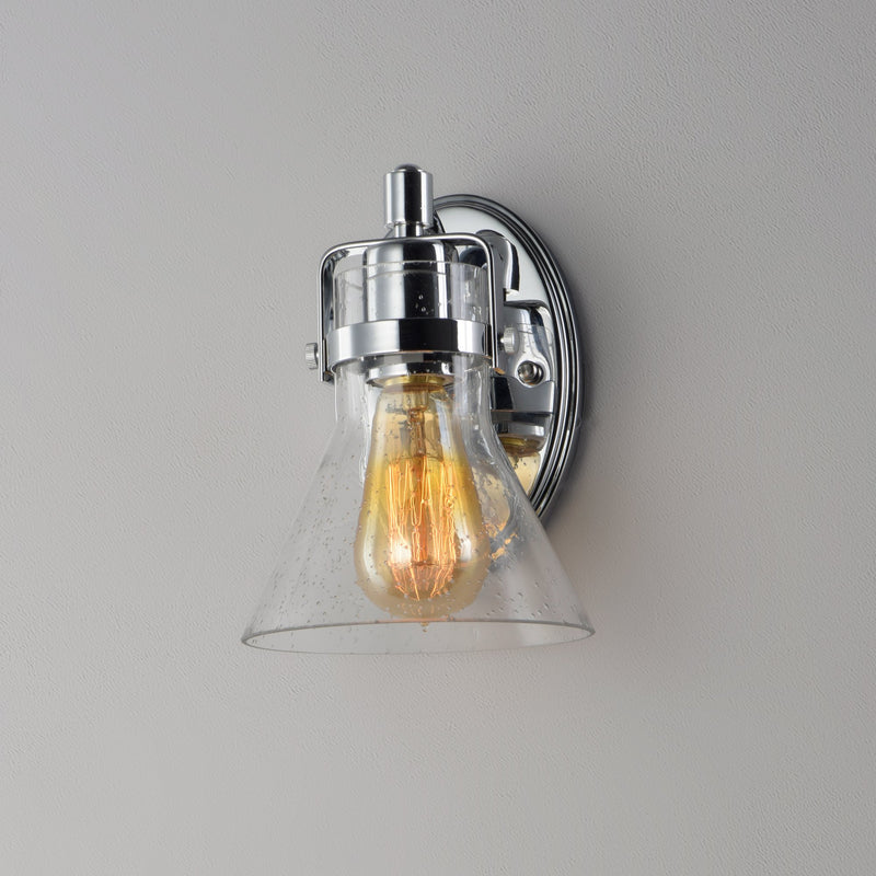 Seafarer 1 Light Wall Sconce in Polished Chrome