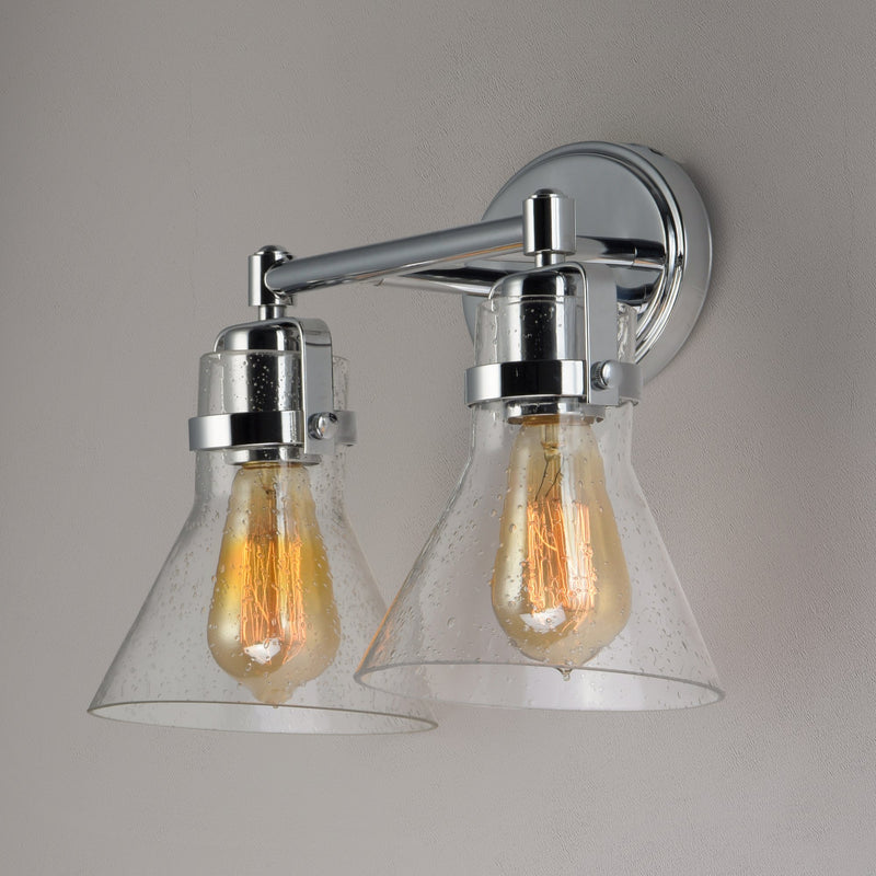 Seafarer 2 Light Bath Vanity in Polished Chrome