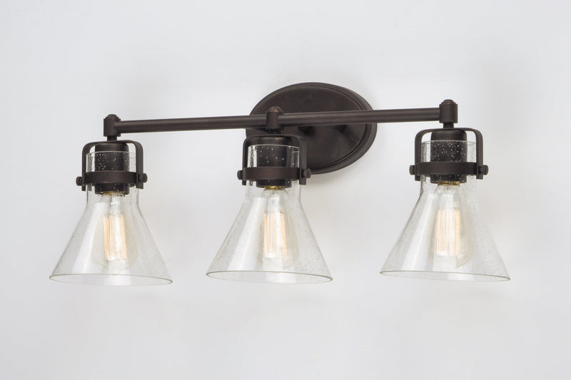 Seafarer 3 Light Bath Vanity in Oil Rubbed Bronze