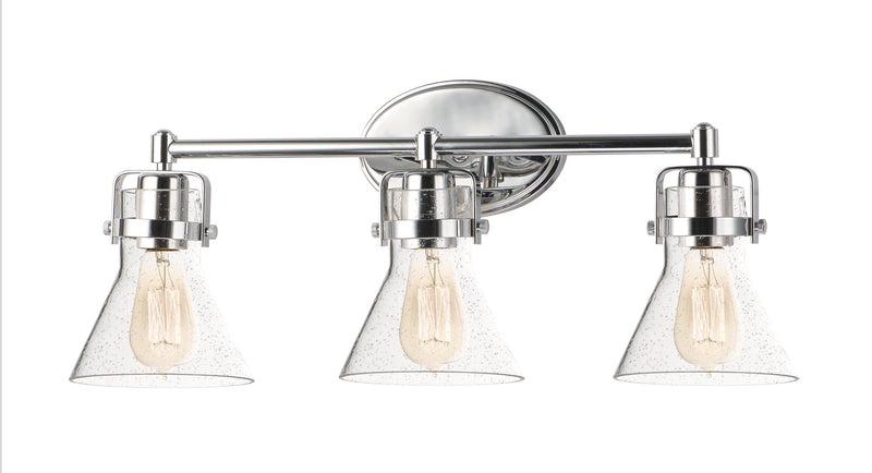 Seafarer 3 Light Bath Vanity in Polished Chrome