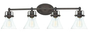 Seafarer 4 Light Bath Vanity in Oil Rubbed Bronze