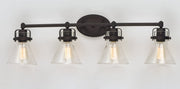 Seafarer 4 Light Bath Vanity in Oil Rubbed Bronze