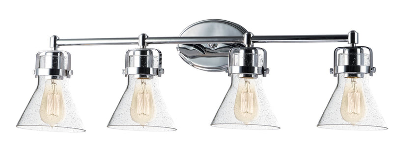 Seafarer 4 Light Bath Vanity in Polished Chrome