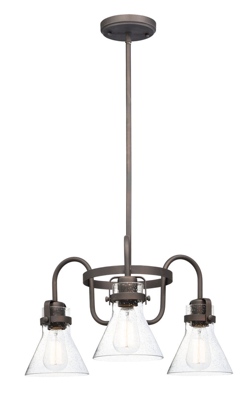 Seafarer 3 Light Chandelier in Oil Rubbed Bronze