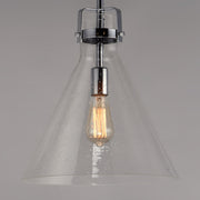 Seafarer 14" 1 Light Pendant in Polished Chrome