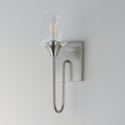 Goblet 15.75" 1 Light Wall Sconce in Satin Nickel