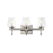 Goblet 20.25" 3 Light Bath Vanity in Satin Nickel