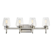 Goblet 28.25" 4 Light Bath Vanity in Satin Nickel