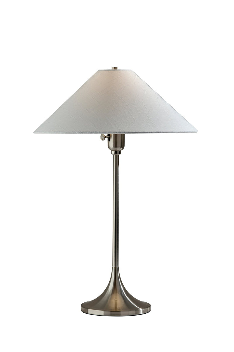 Esme Table Lamp in Brushed Steel