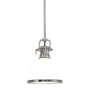 Randolph Large Pendant in Polished Nickel