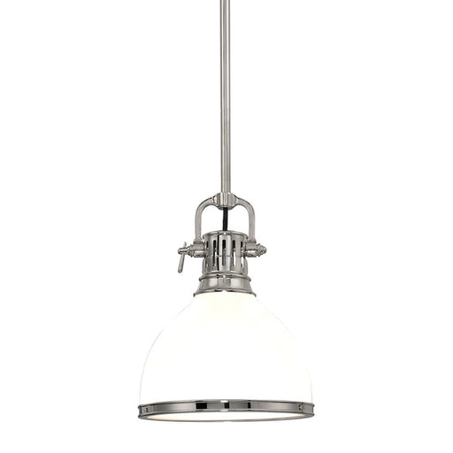 Randolph Large Pendant in Polished Nickel