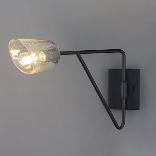 Keppe Swing Arm Wall Sconce in Dark Bronze