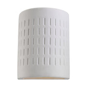 Paintable Ceramic Sconces Outdoor Wall Lantern in Unfinished Ceramic