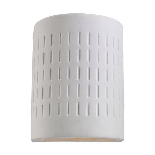 Paintable Ceramic Sconces Outdoor Wall Lantern in Unfinished Ceramic