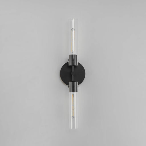 Equilibrium 2 Light LED Wall Sconce in Black