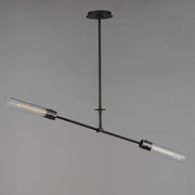 Equilibrium 2 Light LED Pendant in Black