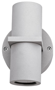 KO Dual 2-Light Outdoor Wall Sconce in Satin