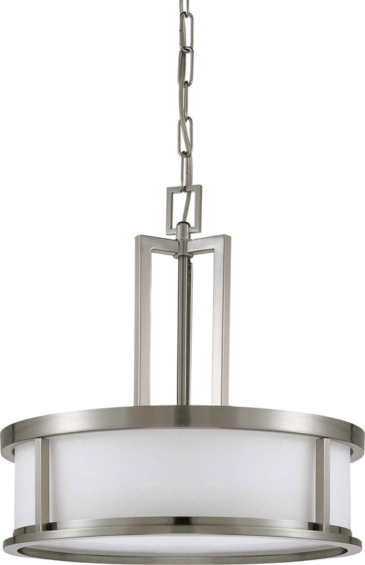 Odeon 4-Light Pendant in Brushed Nickel
