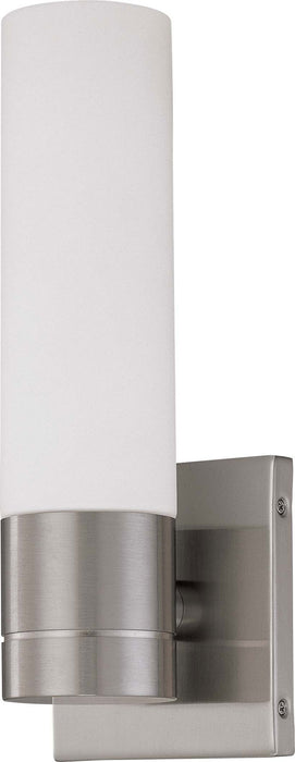 Link 1-Light Wall Sconce in Brushed Nickel