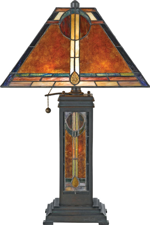San Gabriel 2-Light Table Lamp in Valiant Bronze