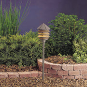 Six Groove 120V 6" Path and Spread Light in Textured Architectural Bronze