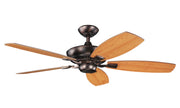 Canfield 52" Ceiling Fan in Oil Brushed Bronze