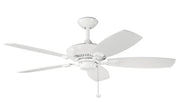 Canfield 52" Ceiling Fan in White