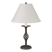 Twist Basket 25.5" Table Lamp in Dark Smoke