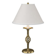 Twist Basket 25.5" Table Lamp in Modern Brass