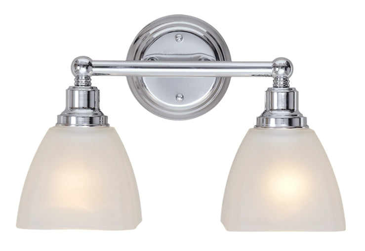 Bradley 2 Light 14.5" Vanity in Chrome