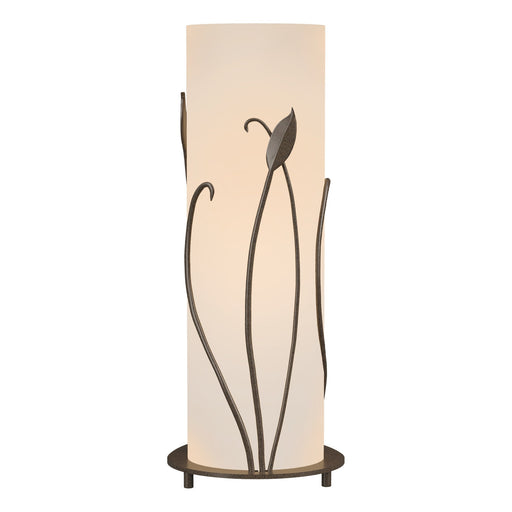 Forged Leaves 18" Table Lamp in Bronze