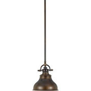 Emery Mini Pendant in Palladian Bronze