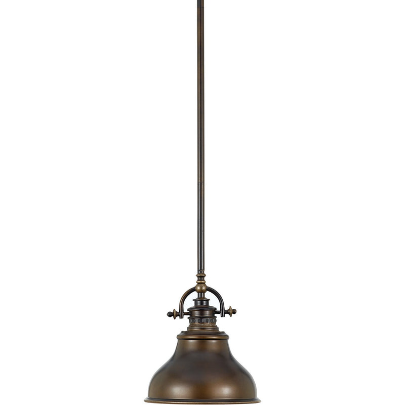 Emery Mini Pendant in Palladian Bronze