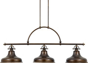 Emery 3-Light Island Chandelier in Palladian Bronze