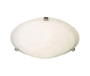 Malaga 2 Light Flush Mount in Satin Nickel