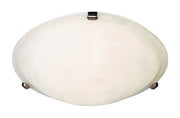 Malaga 3 Light Flush Mount in Oil Rubbed Bronze