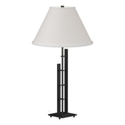 Metra Double 27" Table Lamp in Black
