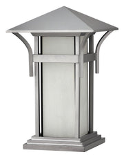 Harbor Outdoor Pier Mount Light in Titanium