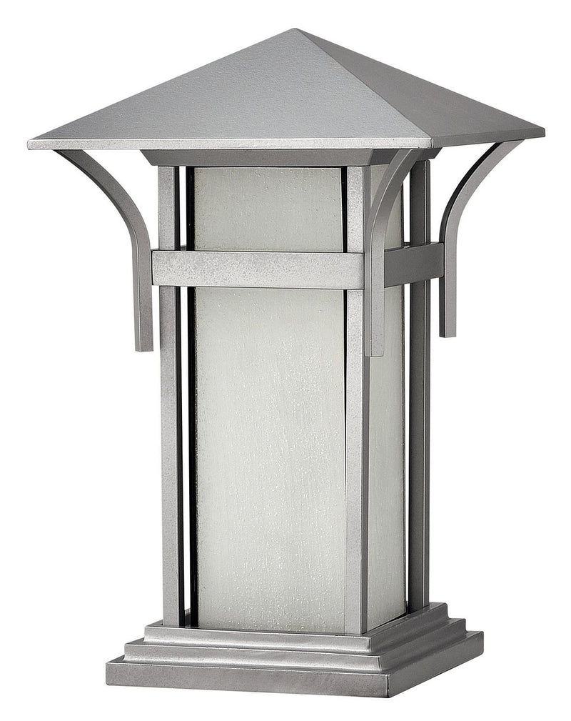 Harbor Outdoor Pier Mount Light in Titanium