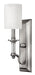 Sussex Single Light Sconce in Brushed Nickel