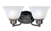 Malaga 2 Light Bath Vanity in Oil Rubbed Bronze