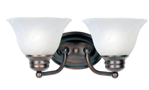 Malaga 2 Light Bath Vanity in Oil Rubbed Bronze