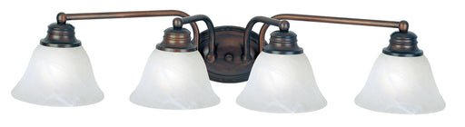 Malaga 4 Light Bath Vanity in Oil Rubbed Bronze