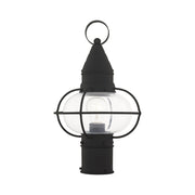 Newburyport Medium Outdoor Post Light in Black