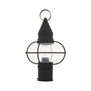 Newburyport Medium Outdoor Post Light in Black