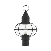 Newburyport Large Outdoor Post Light in Black