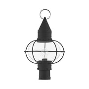 Newburyport Large Outdoor Post Light in Black
